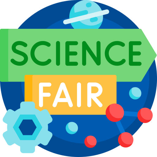 Science fair Icon Research Logo